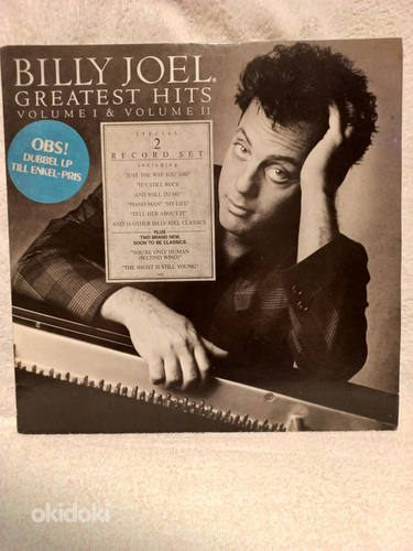Билли Джоэл "Greatest Hits vol I & vol II" 2LP (фото #1)