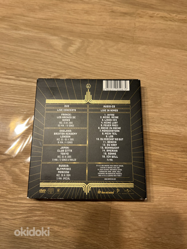 Rammstein - Völkerball концертный DVD + компакт-диск (фото #3)
