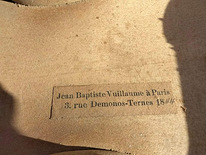 Viiul Jean Baptiste Vuillaume a Paris