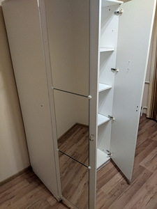 Отдам бесплатно шкаф с зеркалами. (2 foto / 4)