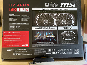Видеокарта Radeon RX 570 ARMOR 8Gb OC Edition