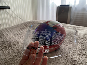 Мотоциклетный шлем AGV S4 + козырек (5 фото из 7)