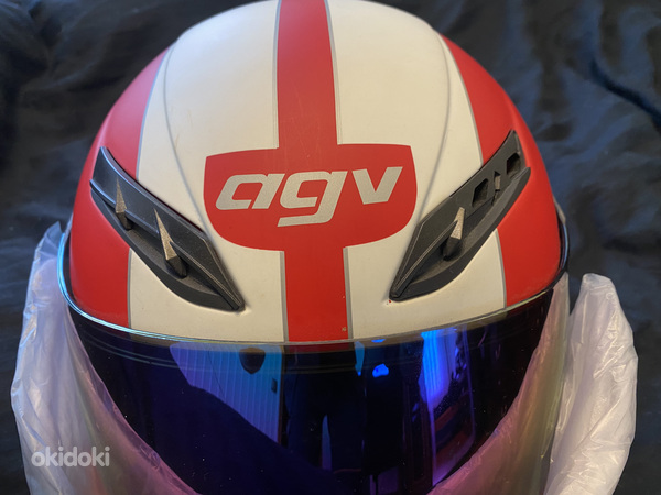 Мотоциклетный шлем AGV S4 + козырек (фото #6)