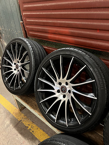 20’’Диски WOLFRACE на АУДИ,МЕРСЕДЕС+резина 255/35/20r (6 фото из 10)