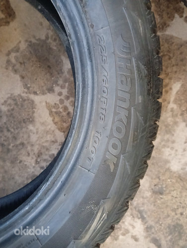 Hankook i pike rw11 8mm 225/60/18 dot 16