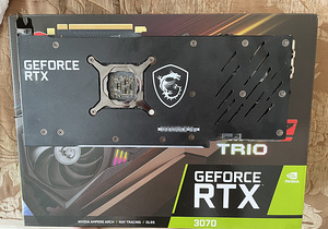 RTX 3070 MSI Gaming Z Trio (4 foto / 5)