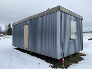 Aastaringseks kasutamiseks Konteiner kontor soojak minimaja (3 foto / 10)