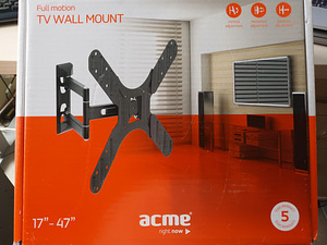 TV Seinakinnitus – Full Motion TV wall mount ACME