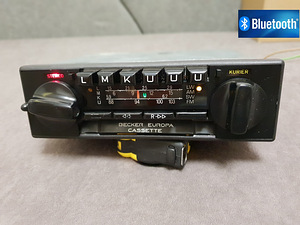 BLUETOOTH Mercedes MB w123 w107 BECKER EUROPA CASSETTE (1 foto / 3)
