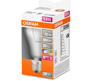 Pirn Osram LED RGBW Classic A60 dimmable E27 9,7W + pult