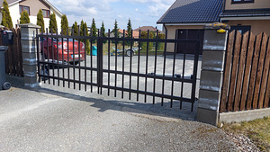 Lükandväravad + automaatika. Tootmine ja paigaldus (6 foto / 10)