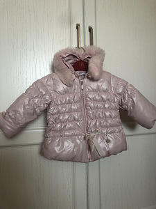 Trussardi baby тёплая детская куртка, 80, оригинал