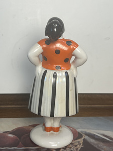 Haruldane portselanfiguur "Tülitseja" LOZ (3 foto / 9)