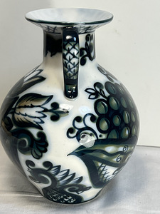 Vaas Amphora "Lilled ja viinamarjad", LFZ. (2 foto / 5)