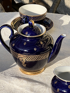 Шикарный чайный сервиз ЛФЗ. "Королевский тюльпан". (2 фото из 10)