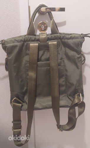 Женская сумка-рюкзак Roccobarocco (текстиль). (фото #2)