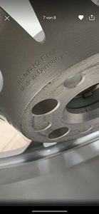Оригинальные AUDI КОВАНЫЕ диски 19/5x112/J8.5/ET42/CB57.1 (2 фото из 4)