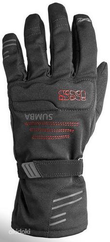 IXS SUMBA кожаные/текстильные перчатки для вождения (фото #1)