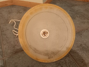 Stiilne laelamp valgisti klaasit kuppel (3 foto / 3)
