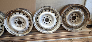 VAZ Lada 4x98 nukkidega plekkveljed 6 tk (7 foto / 8)