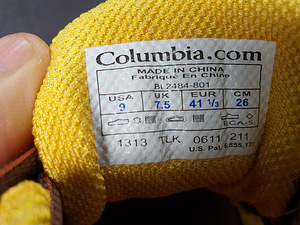 Uued,Columbia vabaajajalatsid,tossud nr 41 (4 foto / 6)