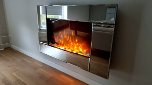 Электрокамин Electrolux EFP/W-2000S (зеркало) (1 фото из 6)