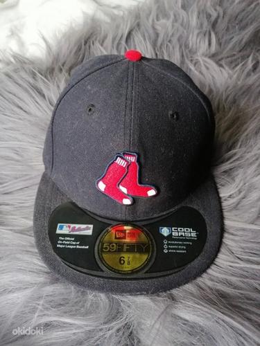 Boston Red Sox MLB New Era Navy Authentic On Field cool base (фото #5)