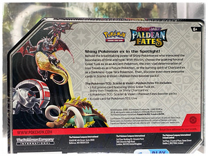Pokemon TCG: Scarlet & Violet Paldean Fates iron Tin Shiny (3 foto / 3)