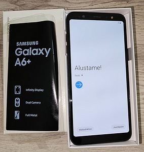 4G Samsung Galaxy A6+,32GB,3GB RAM,6" AMOLED ekraan (2 foto / 3)