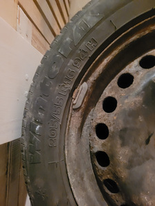 Ford mondeo talverehvid plekkvelgedega 205/55 r16 (2 foto / 3)