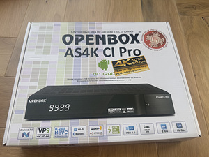 Satellite receiver: Openbox AS4K CI Pro (1 foto / 4)