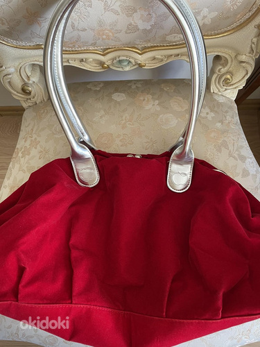 Nina Ricci uus kott,samet,originaal (foto #1)