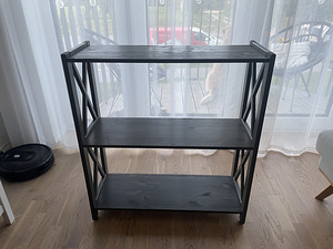 Riiul ALEX 80x31xH86cm, antiikhall (home4you) (1 foto / 3)