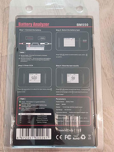 Uus auto aku tester Kingbolen BM550 (7 foto / 7)