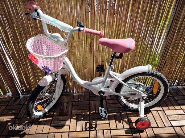 Детский велосипед Romet Tola 16, для девочки 3-6 лет. (фото #1)
