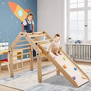 Puidust ronimis- ja liumäokompleks Pikleri stiilis (2 foto / 10)
