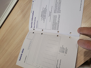 Service book VW (3 foto / 3)