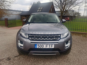 Land Rover Range Rover Evoque 2.2TD4 110kW, JÄRELMAKS! (3 foto / 9)