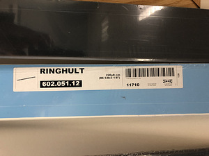 Цоколь Ikea Ringhult белый