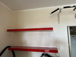 Riiulid punased läikivad 1100x260 (1 foto / 2)