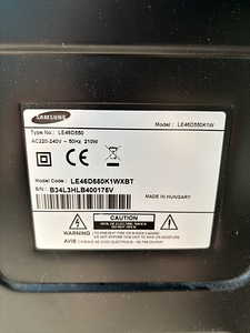 Samsung teler 46 tolli (3 foto / 3)