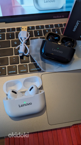 Наушники Bluetooth Lenovo Kõrvaklapid Lenovo (фото #3)