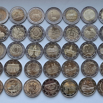 35 x 2 евро Германия UNC