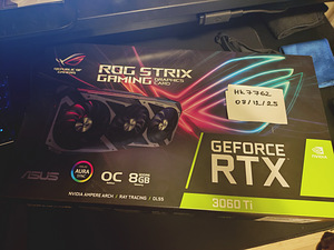 ASUS︱ROG Strix RTX 3060 Ti (1 foto / 2)