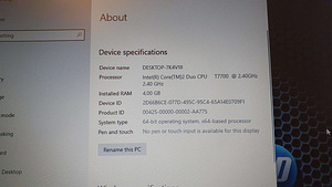 HP Compaq 6910p (4 фото из 4)