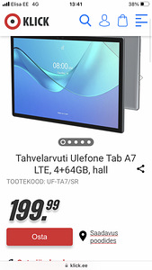 Ulefone tab a7