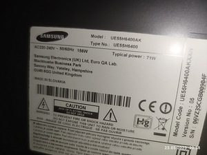 55" H6400 6 Series Flat Full HD Smart 3D LED TV (3 foto / 4)