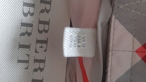 Burberry mantel (2 foto / 2)