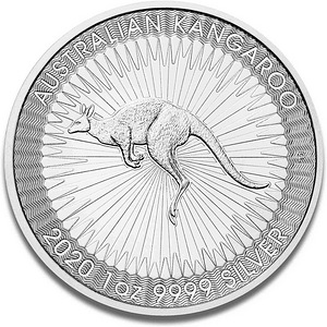 Hõbemünt 1 oz Austraalia Kangaroo Hea jõulukink! (2 foto / 2)
