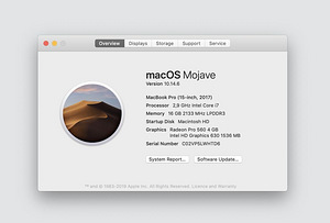 Macbook Pro 15, 2.9 512GB 16GB, nagu uus (6 foto / 7)